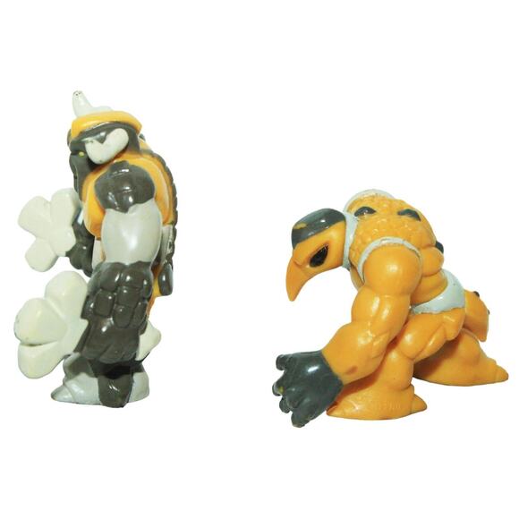 2 Pc Lot - Vintage Gormiti Gravitus The Strong & Bullrock 1.5" Toy Figures - Picture 6 of 8